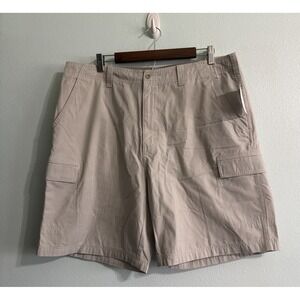 Woolrich Men's Shorts Northwood Cargo Hiking 38 Tan Khaki Pockets NWT